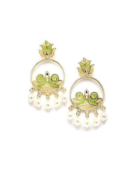 Gold earrings clearance tops design 2019