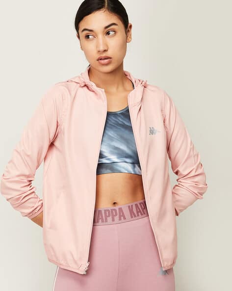 Full Sleeve Jacket with Zip-Front Closure