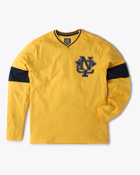 Buy Mustard Yellow Tshirts for Boys by YB DNMX Online