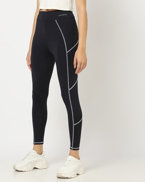 Buy Navy Blue Leggings for Women by Teamspirit Online