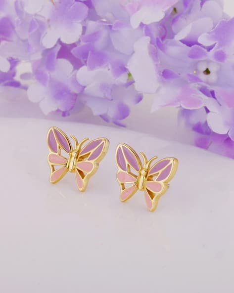 Buy Gold-Toned Earrings for Women by Giva Online