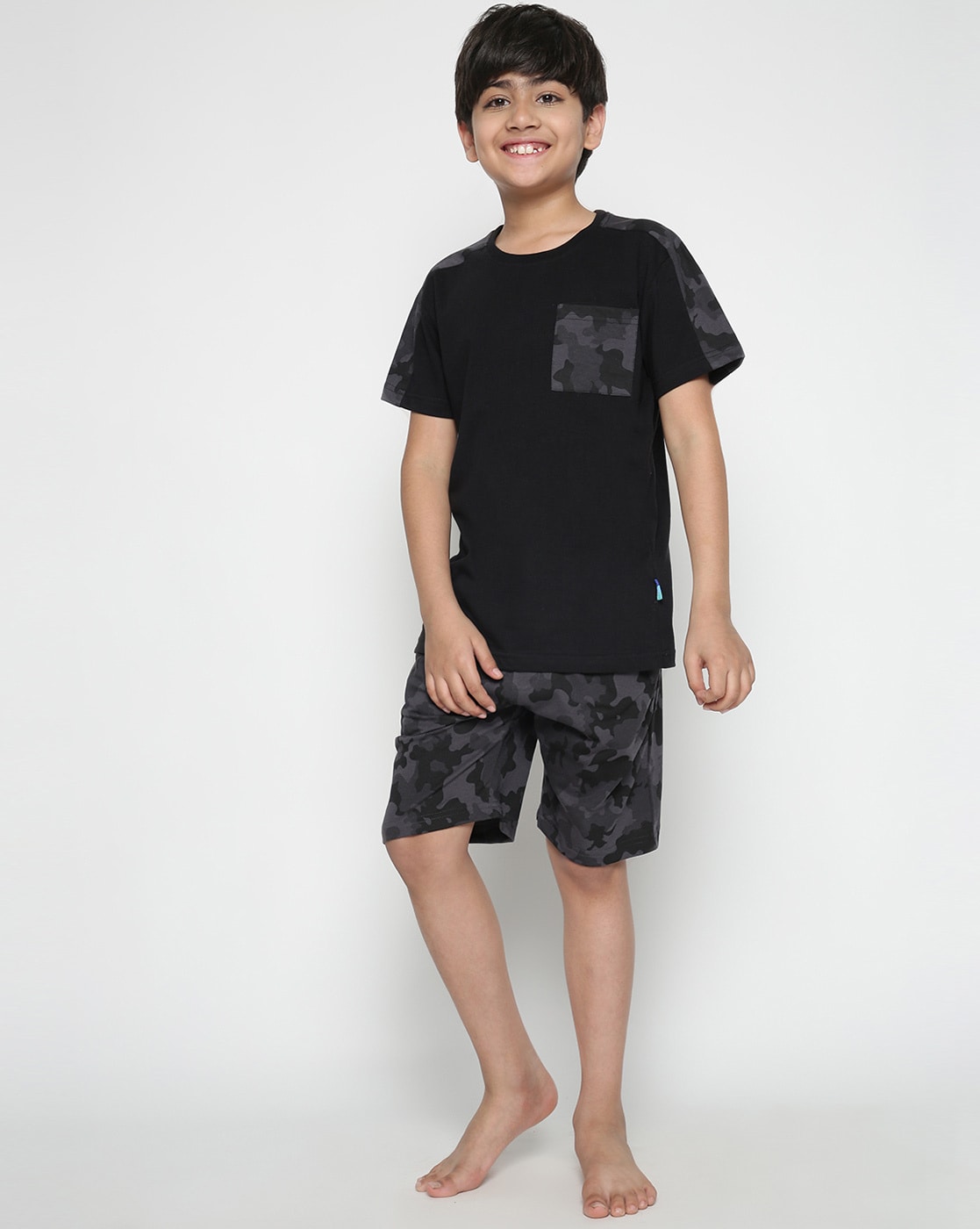 New Sneak Gallery Goat Chenille Tee And Shorts Set 2024 Black 2XL