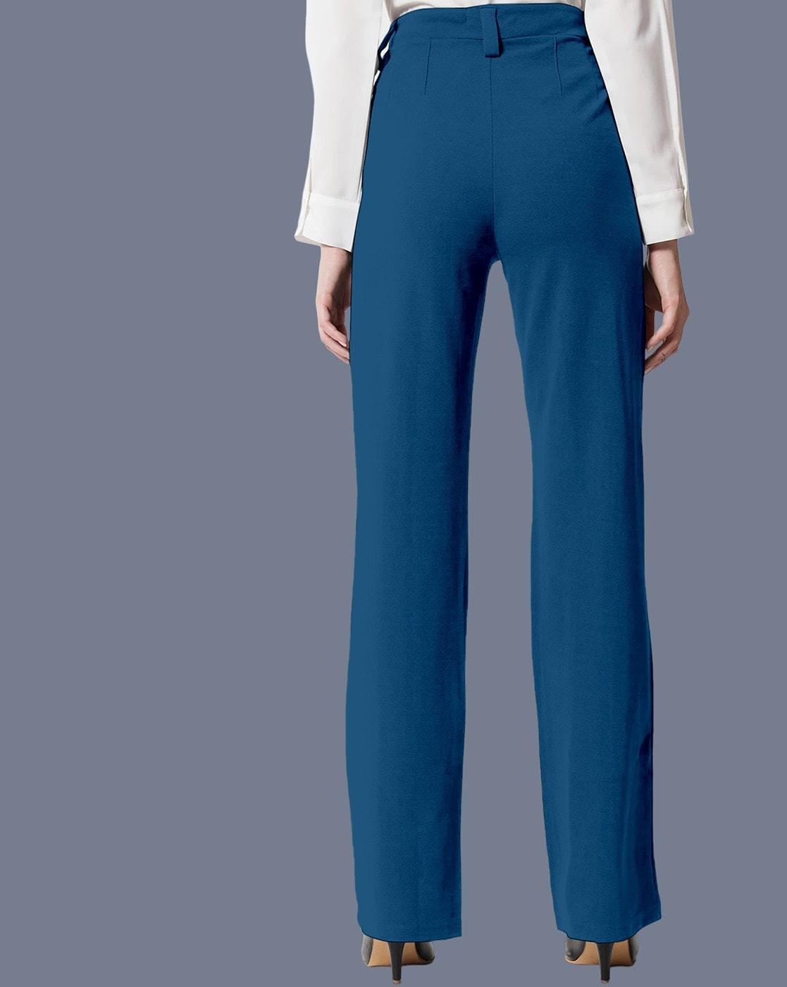 Pleated Trouser in Seasonless Wool | Women's Pants | Argent