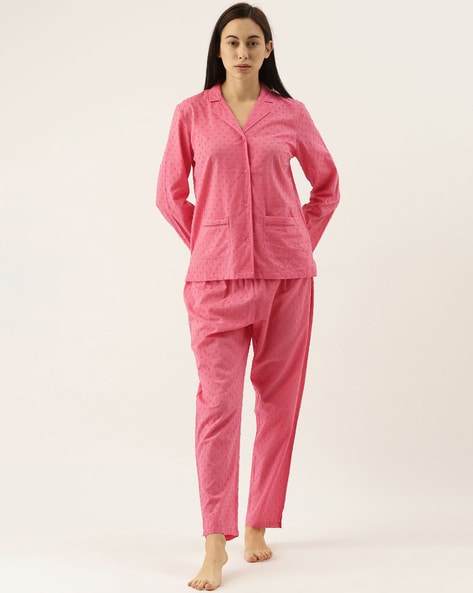 Buy Pink Night&LoungeWearSets for Women by SJ SLUMBER JILL Online