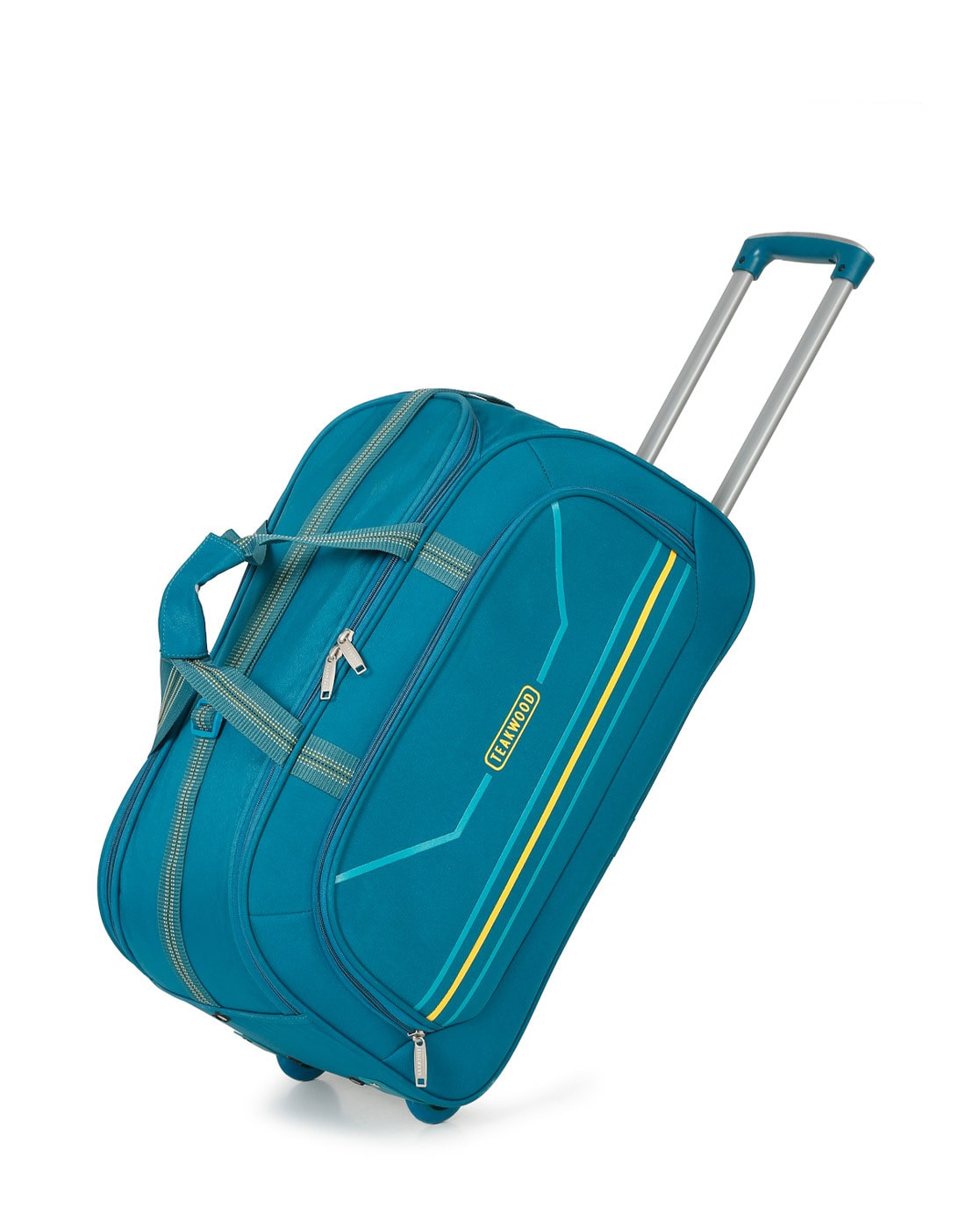 Plain Blue Duffel Wheeler Bag at Rs 350 in Hyderabad | ID: 2852529283091