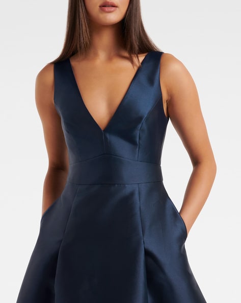 Forever new navy blue hot sale dress