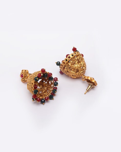 Radha Krishna Earrings - South India Jewels Online Stores