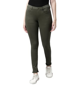 Go Colors Olivegreen Leggings - Get Best Price from Manufacturers &  Suppliers in India