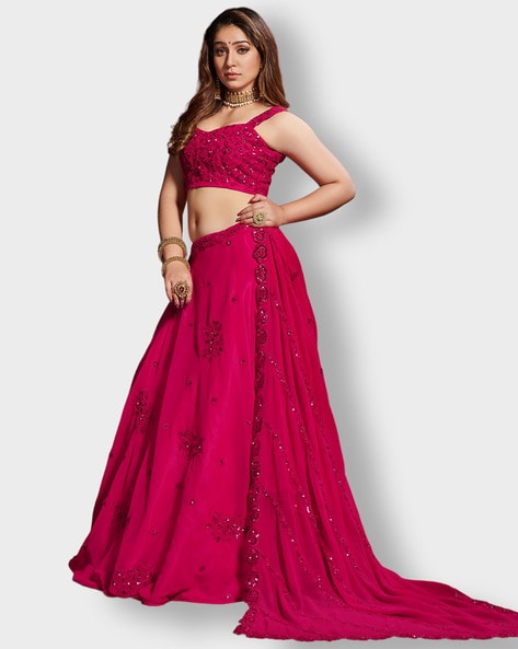 Buy Pink Lehenga Choli Sets for Women by ZEEL CLOTHING Online