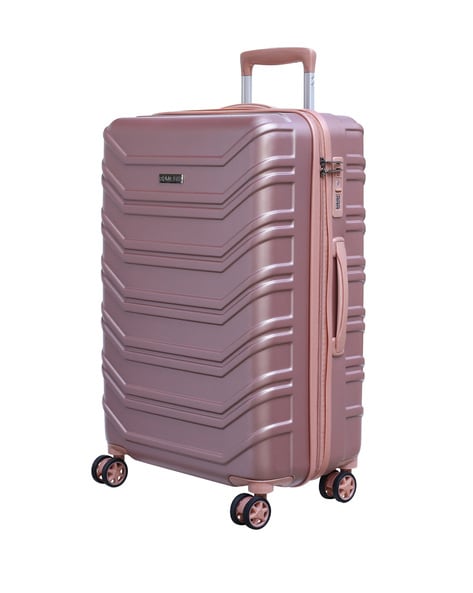 Buy Romeing Siena Rose Gold Polycarbonate Hard Cabin Trolley Online At Best  Price @ Tata CLiQ