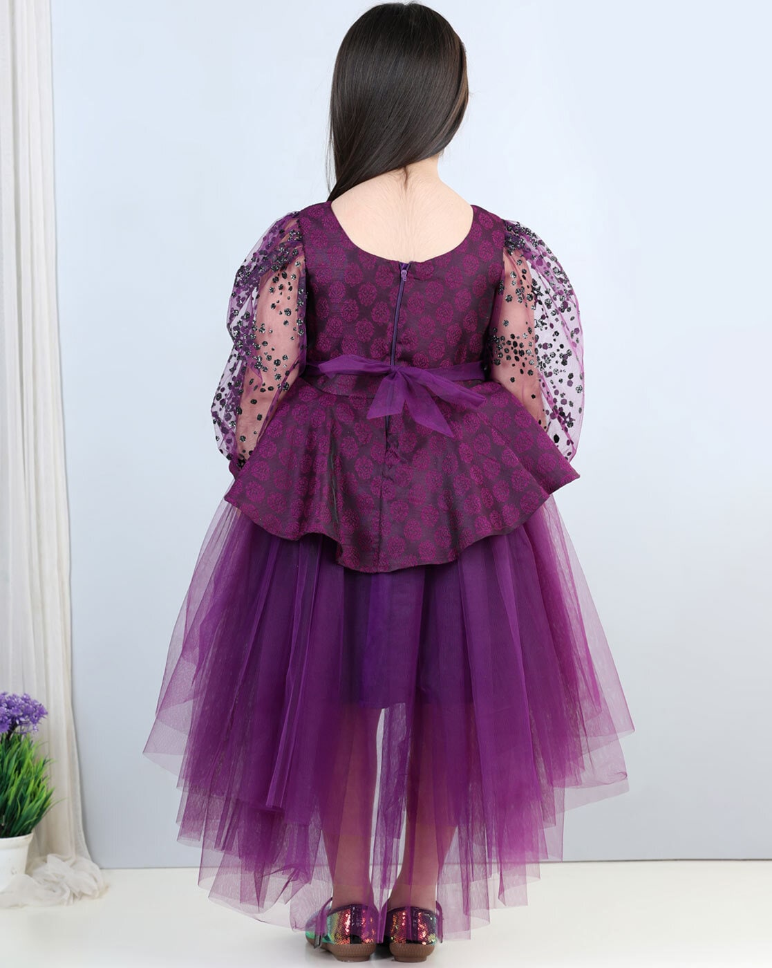 Buy Purple Dresses & Frocks For Girls By Toy Balloon Online | Ajio.Com