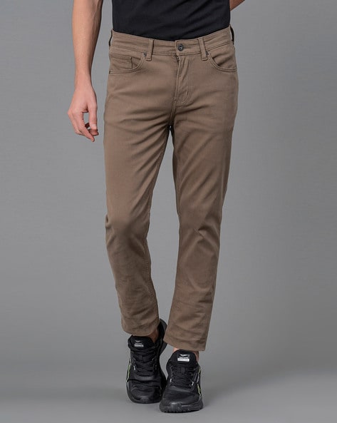 Red Tape Men Beige Solid Washed Cotton Spandex Skinny Jeans_RDM0087-30 :  Amazon.in: Clothing & Accessories
