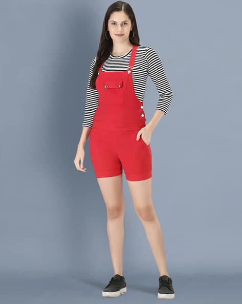 Buy Red Jumpsuits &Playsuits for Women by BUYNEWTREND Online