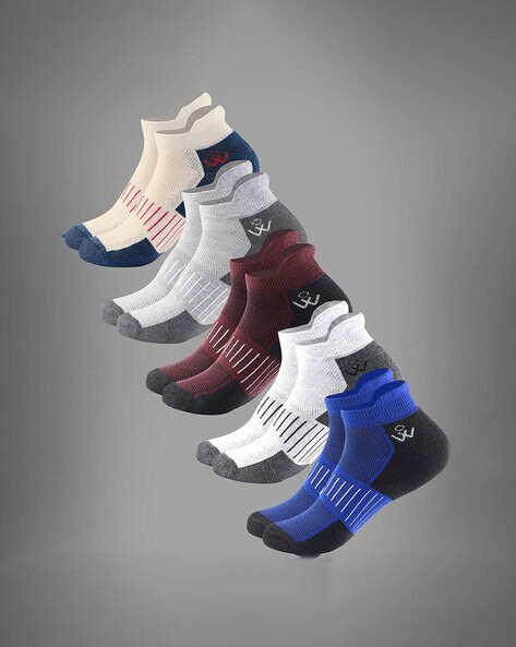 Buy Multicolored Socks for Men by Woxen Online