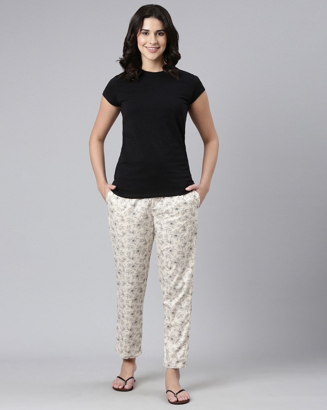 Buy Beige Pyjamas & Shorts for Women by ENAMOR SLEEPWEAR Online