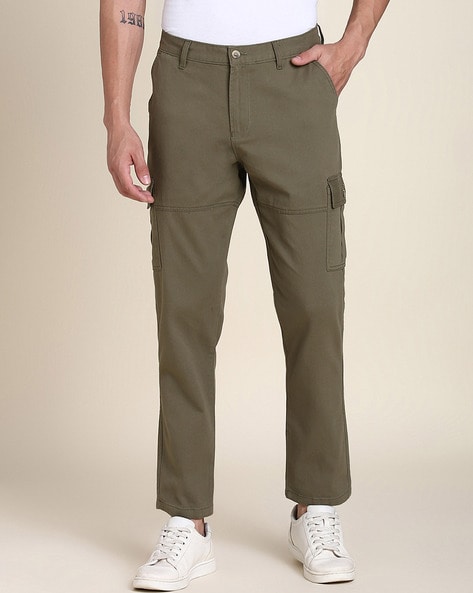 Flat-Front Slim Fit Cargo Pants