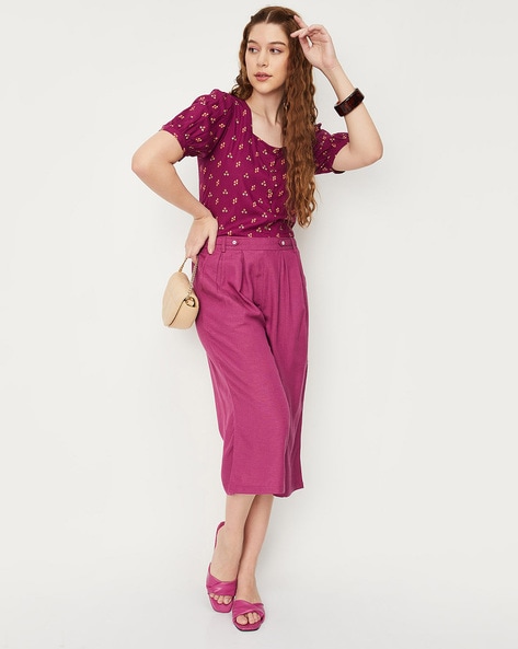 Culottes with Insert Pockets