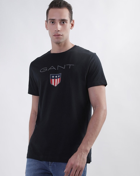 Black Tshirts for Men by Gant Online | Ajio.com