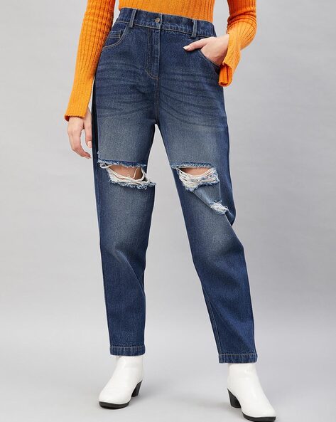 Buy Blue Jeans & Jeggings for Women by ORCHID BLUES Online