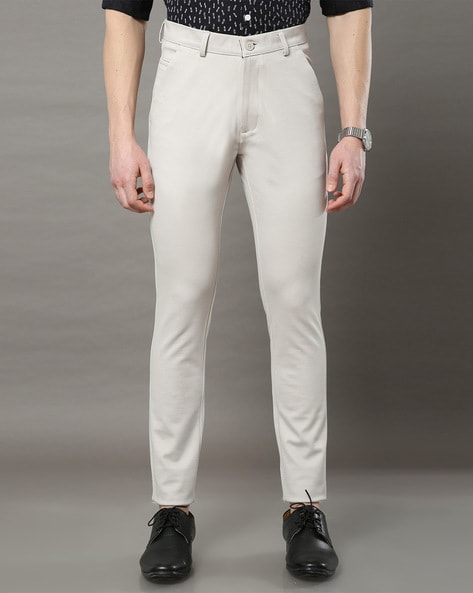 Bar III Pants Light Grey Extra Slim Fit, $99 | Macy's | Lookastic