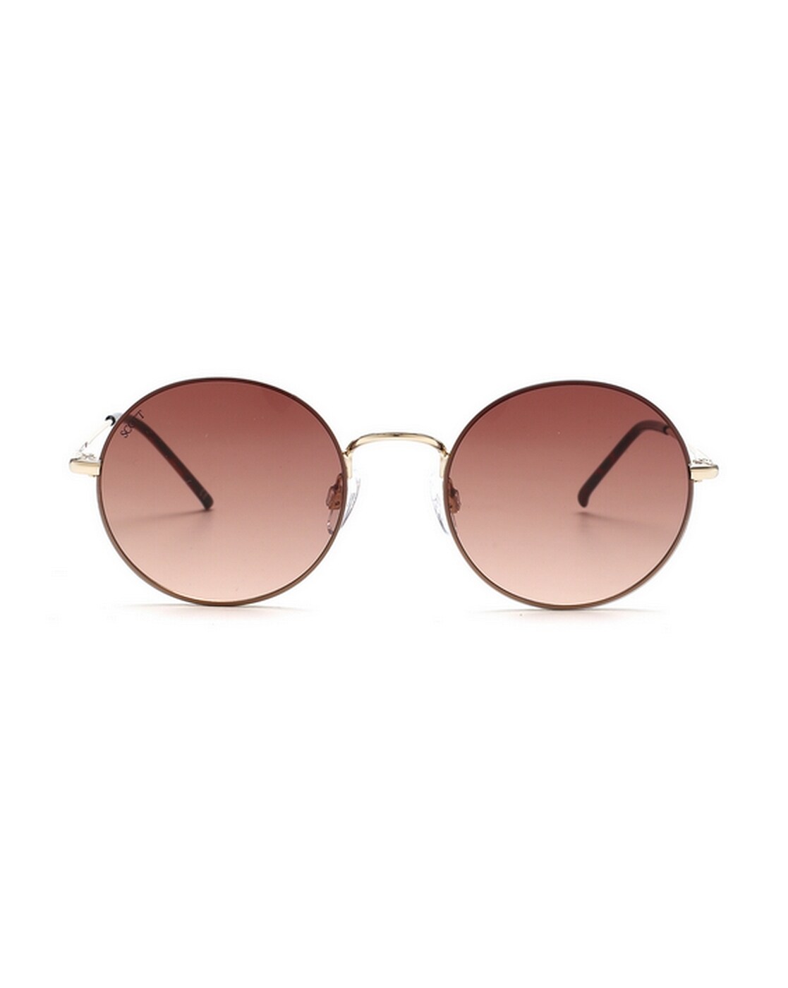 Saint Laurent Round-frame Sunglasses in Metallic for Men | Lyst