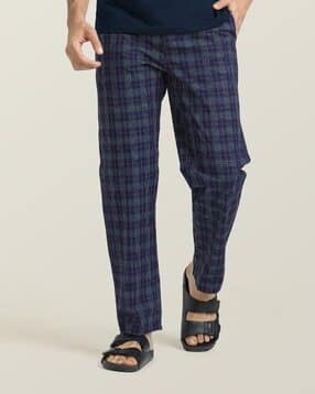 xyxx Checked Pyjamas with Elasticated Waist-picture-10