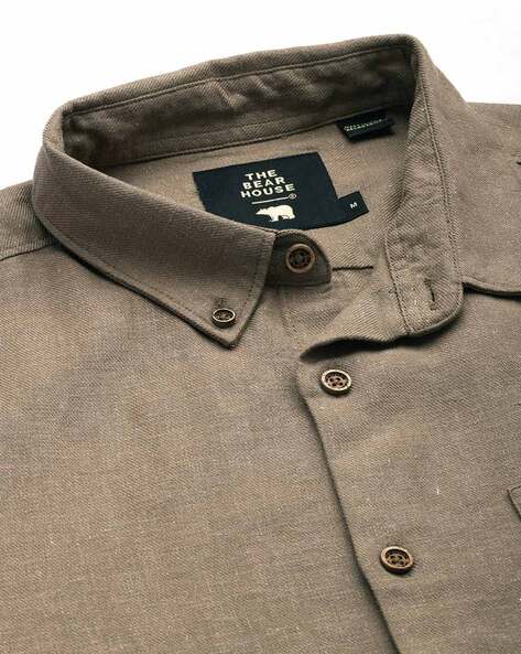 Buy Brown Shirts for Men by THE BEAR HOUSE Online