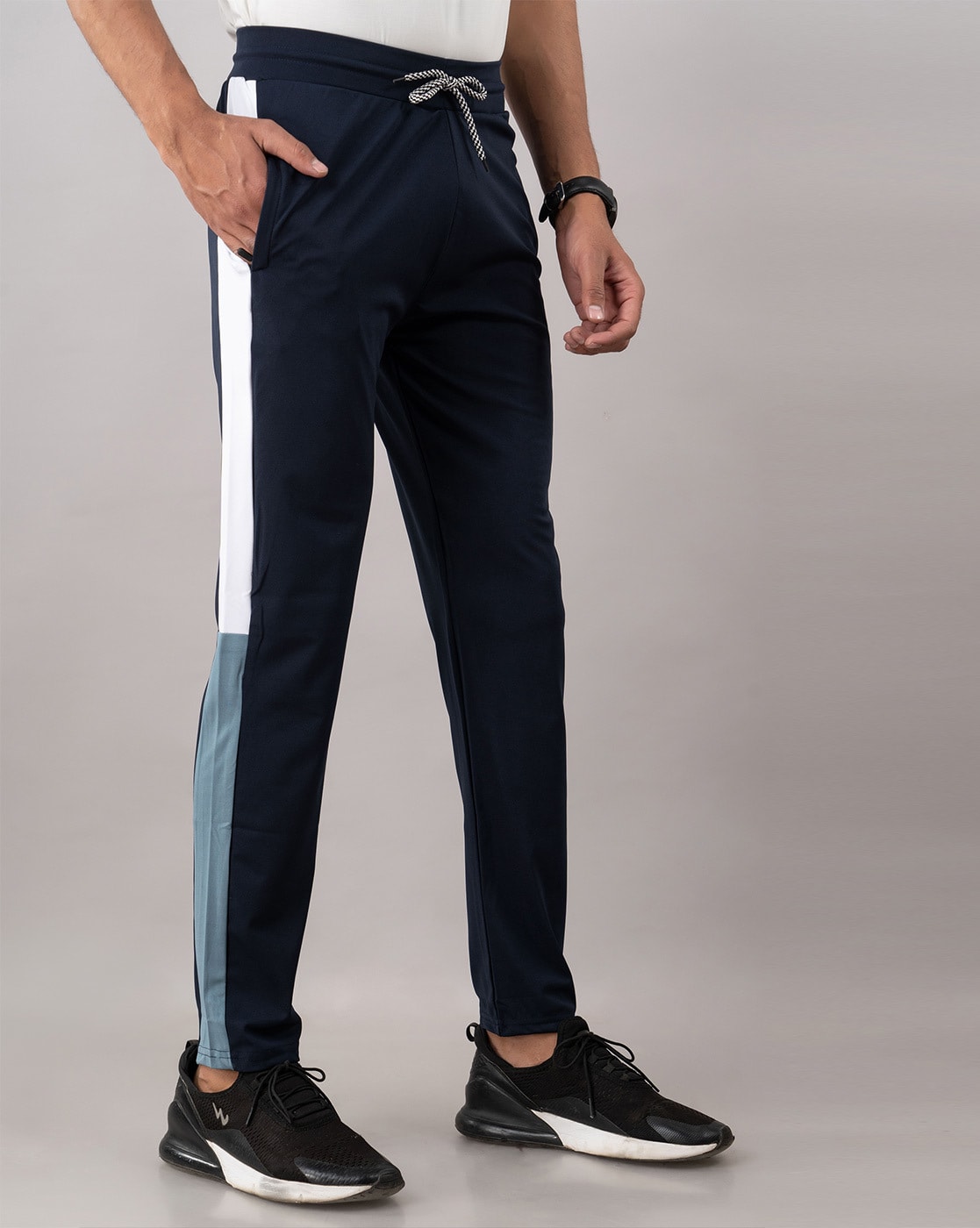 Men Letter Graphic Slant Pocket Sports Pants | Sport pants, Men sport pants,  Track pants mens