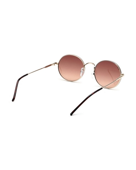 Small Round Polarized Sunglasses for Women Men Circle Metal Frame Sun  Glasses with UV Protection - Walmart.com