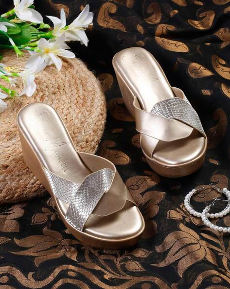 Gold and best sale silver wedges