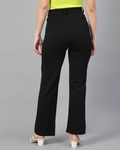 Buy FIVASU Womens Dress Pants Stretch Work Office Business Day Wear Slacks  Comfy Yoga Golf Pants with Pockets Black XL at Amazonin