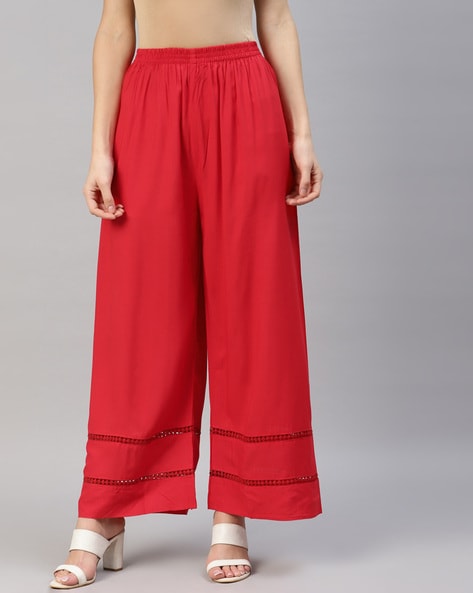 Buy Blue Pants for Women by ETHNICITY Online | Ajio.com