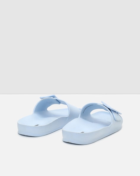 Baby blue flat online sandals