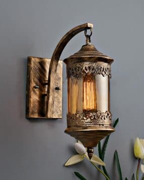 Antique Wall Lighting lamp with Cylindrical Shaped Shade-image-20