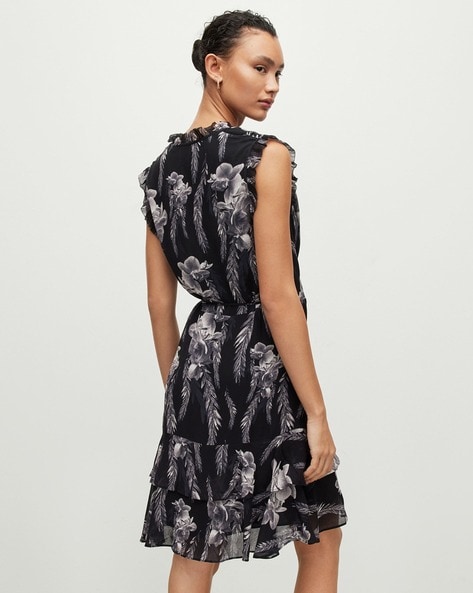 all saints wrap dress