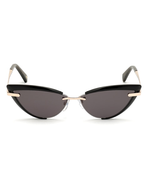 Square Semi-Rimmed Sunglasses Fastrack - P342BU1 at best price | Titan Eye+