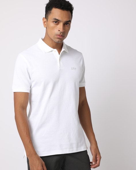 Gap white on sale polo shirt