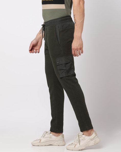 Buy Striped Straight Fit Cargo Pants Online at Best Prices in India -  JioMart.
