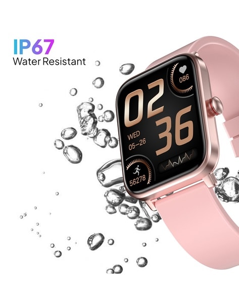 Smartwatch P80 Rosa - Original App Da Fit + Touch Screen +