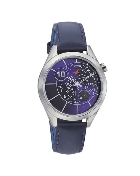 Buy Fastrack Exuberant 3281KM02 Blue Dial Multifunction Analog Watch for  Men online