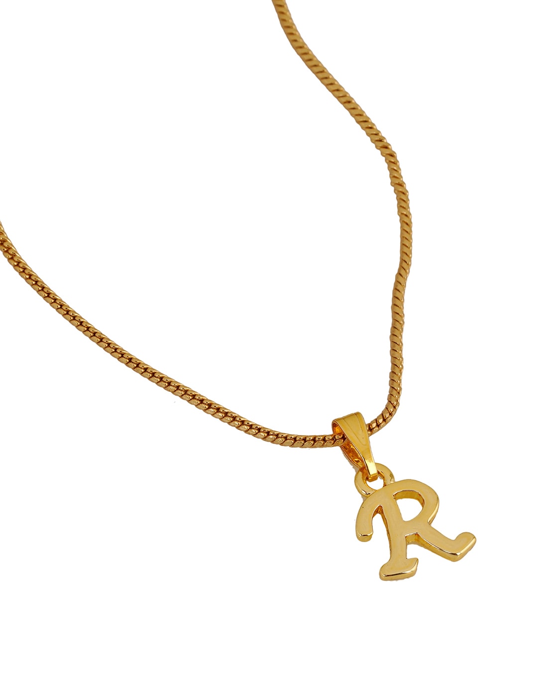 R sale pendant gold