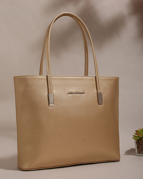 Buy Gold Toned Handbags for Women by Lino Perros Online Ajio