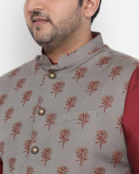 Turquoise Handquilted Silk Half Jacket | Runit Gupta