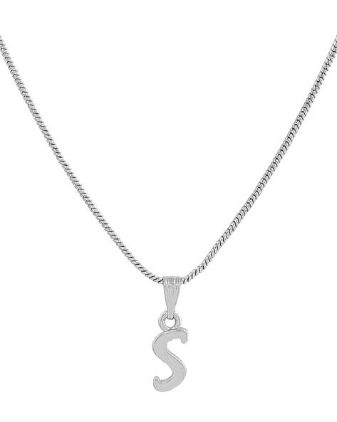 Buy Silver-Toned Necklaces Pendants for Women by Estele Online