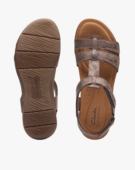 Clarks bronze sandals hotsell