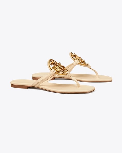 Tory burch discount jeweled flip flops