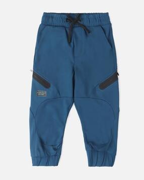 allen solly Boys Joggers with Zipper Pockets-picture-34