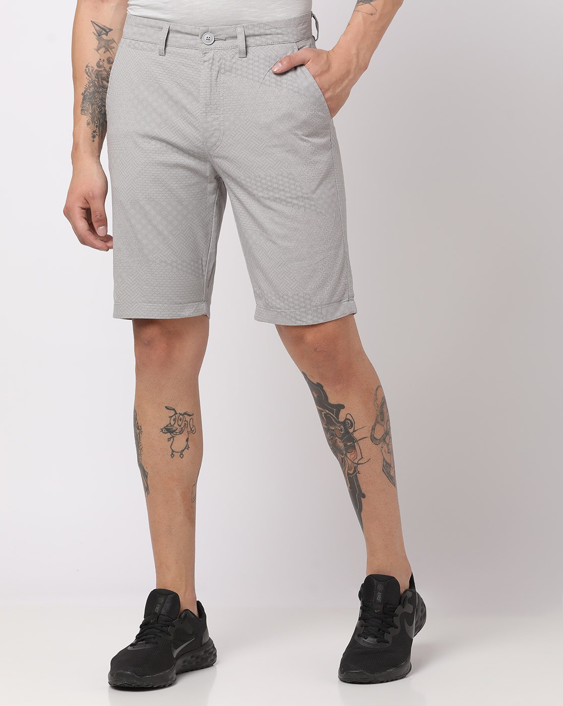 Buy Grey Shorts for Men by DNMX Online