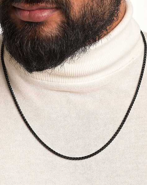 4mm Stainless Steel Wheat Chain Necklace | Classy Men Collection