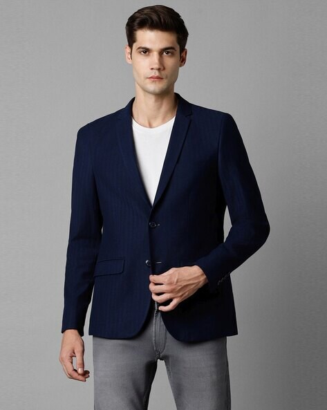 Buy Navy Blue Blazers & Waistcoats for Men by LOUIS PHILIPPE Online